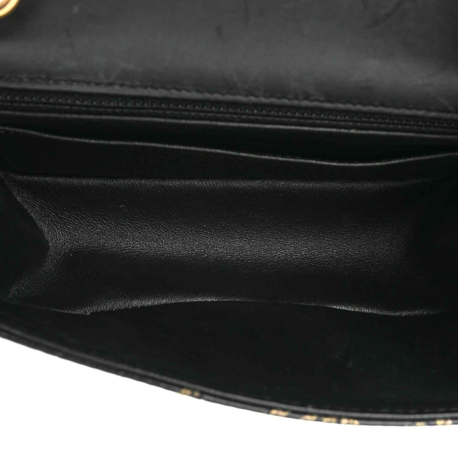 Chanel Calfskin Crocodile Embossed Graffiti 2.55 Mini Cocodile Reissue Flap Black Pink 5 of 16