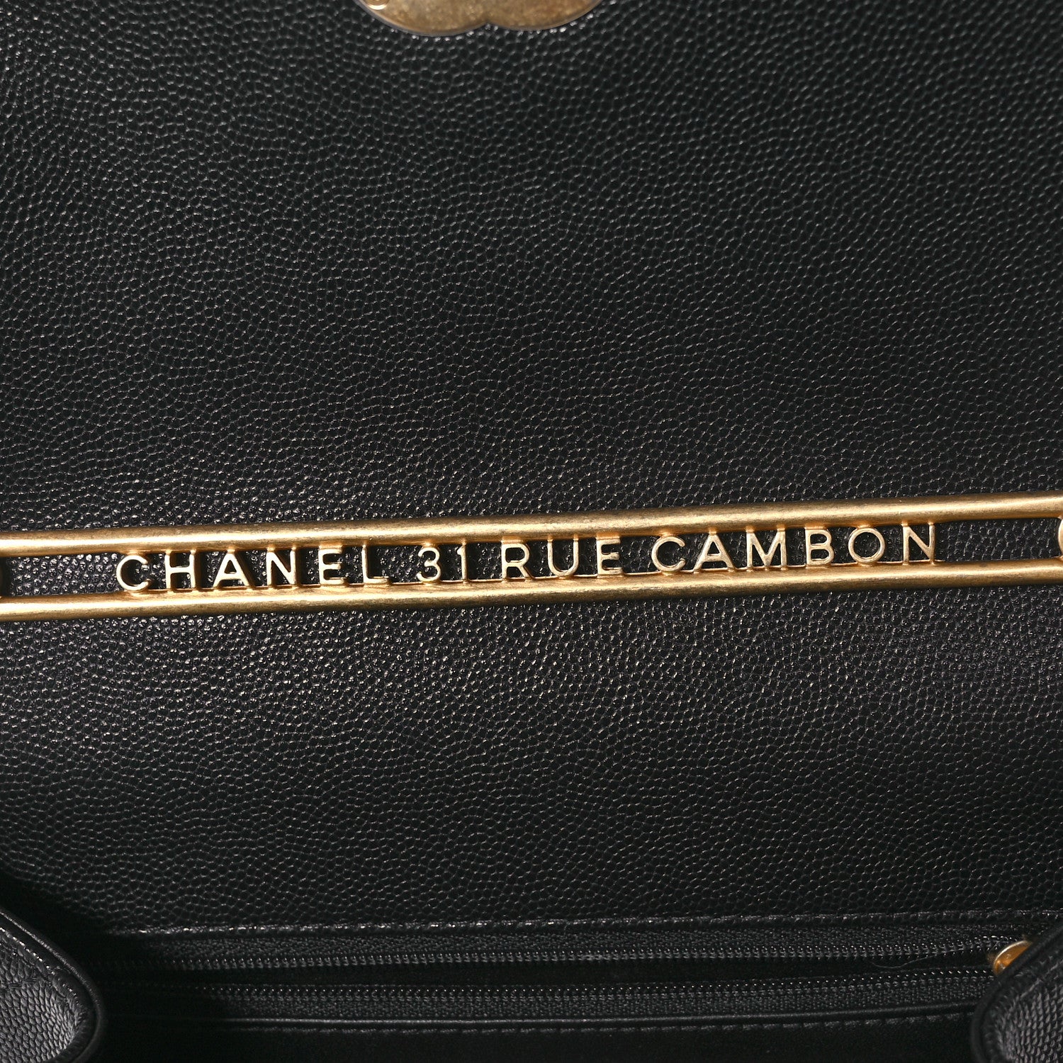 Chanel Caviar Quilted 31 Rue Cambon Top Handle Flap Black 7 of 12