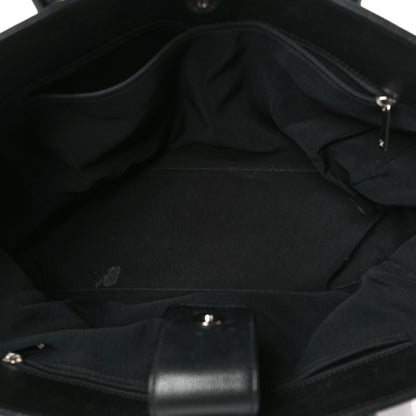 Chanel Calfskin Cerf Executive Shopper Tote Black 6 of 12