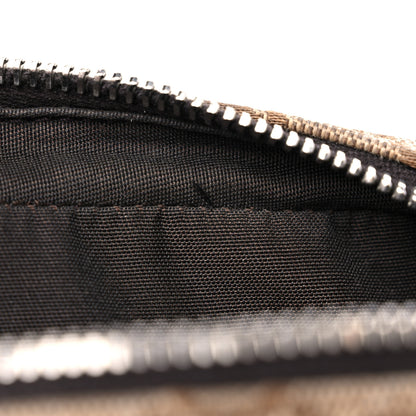 Gucci Monogram Dollar Calfskin Belt Bag Beige Ebony Testa di Moro Marrone Scuro 15 of 17