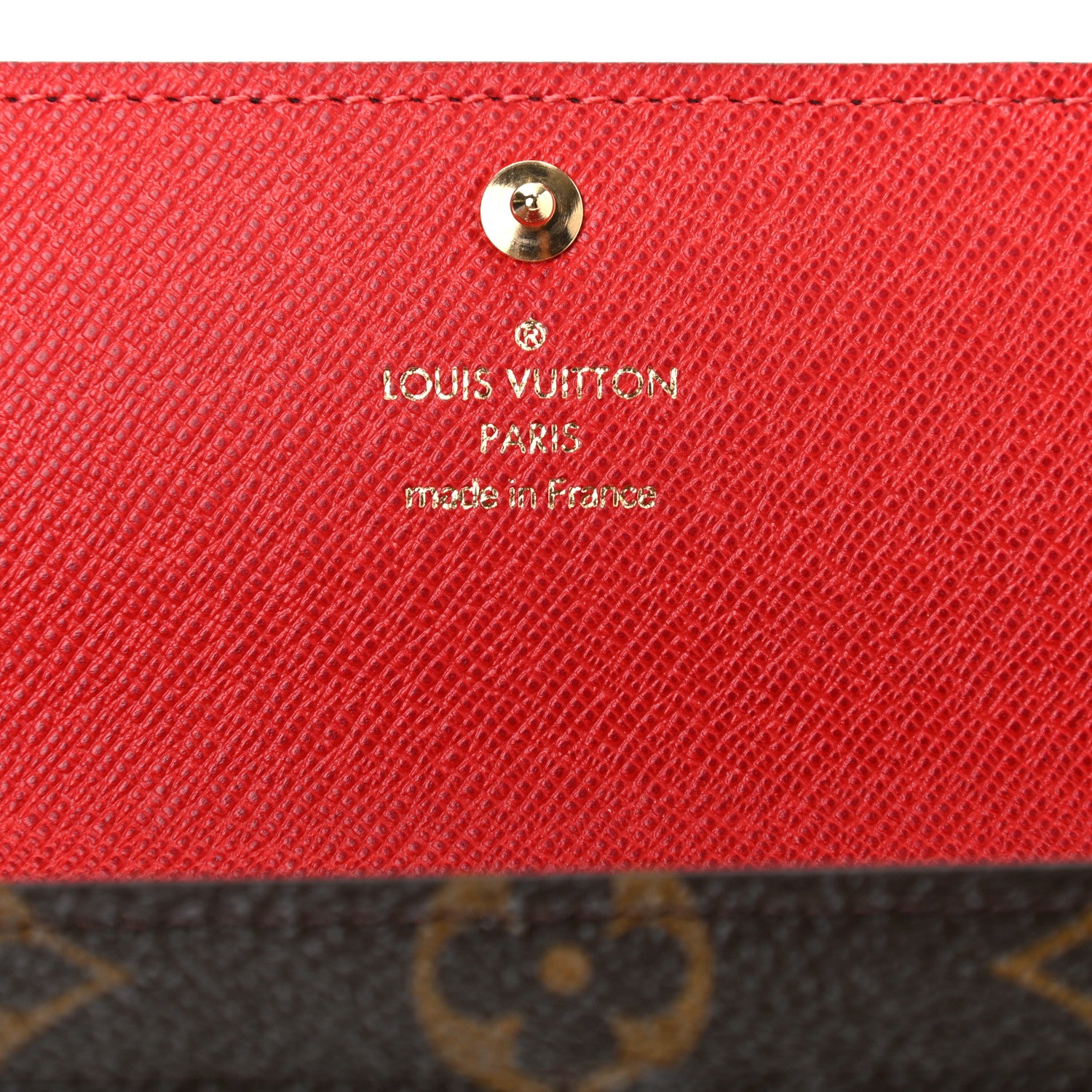 Louis Vuitton Monogram Groom Sarah Wallet 6 of 7