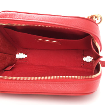 Chanel Caviar Quilted Waist Bag Red 5 of 10