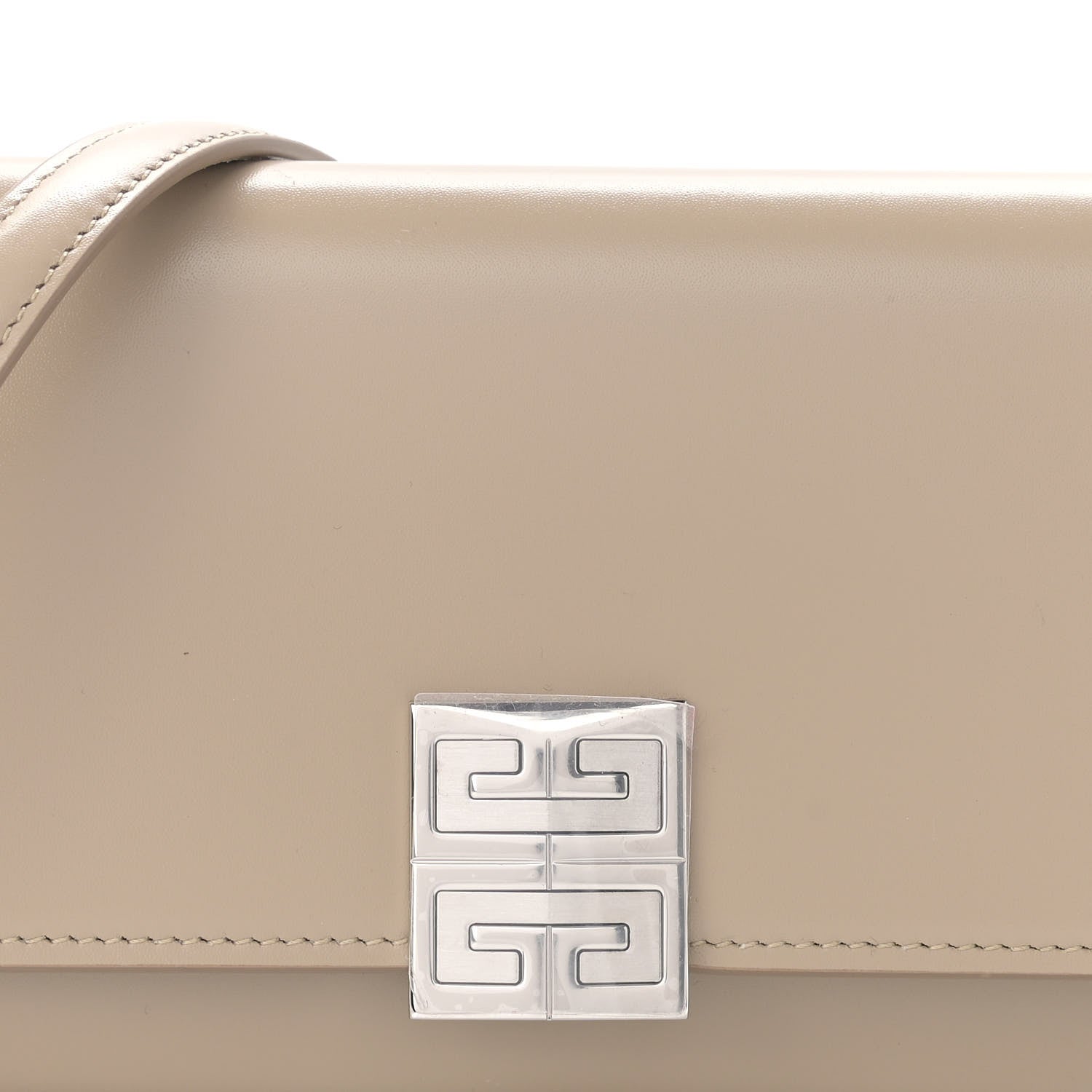 Givenchy Calfskin 4G Wallet on Chain Dune 8 of 10