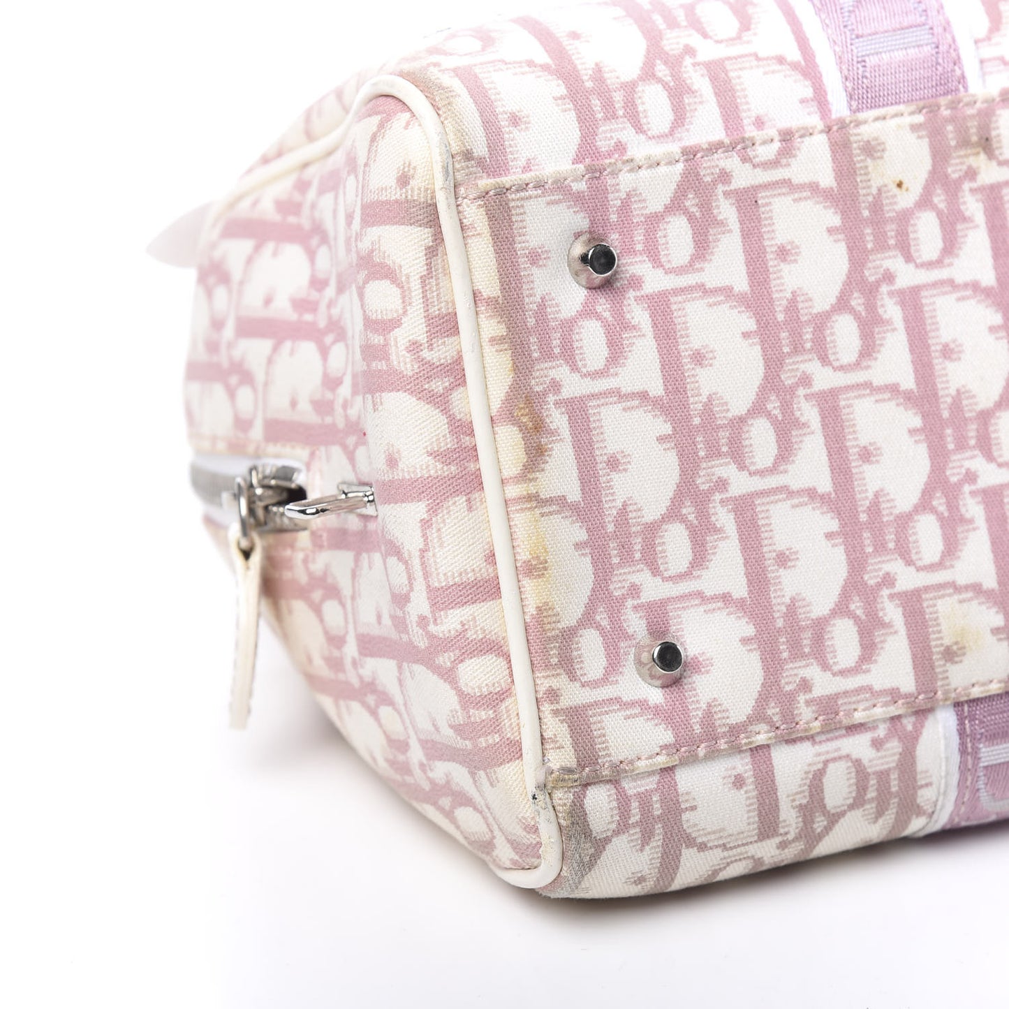 Monogram Girly Boston Pink