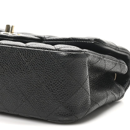 Chanel Caviar Quilted Mini Rectangular Flap Black 10 of 11