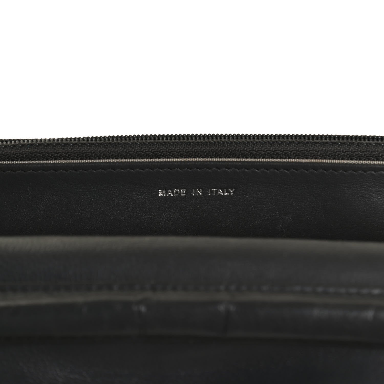 Chanel Calfskin Quilted Boy Wallet On Chain WOC Grey 6 of 11