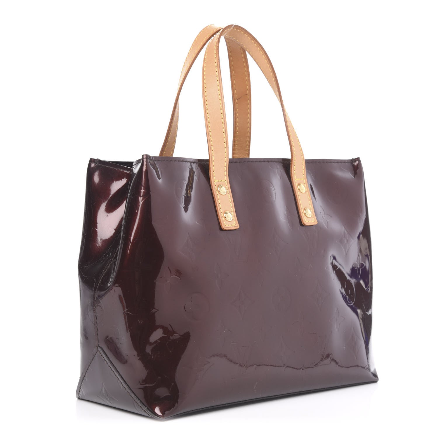 Louis Vuitton Vernis Reade PM Amarante 3 of 10