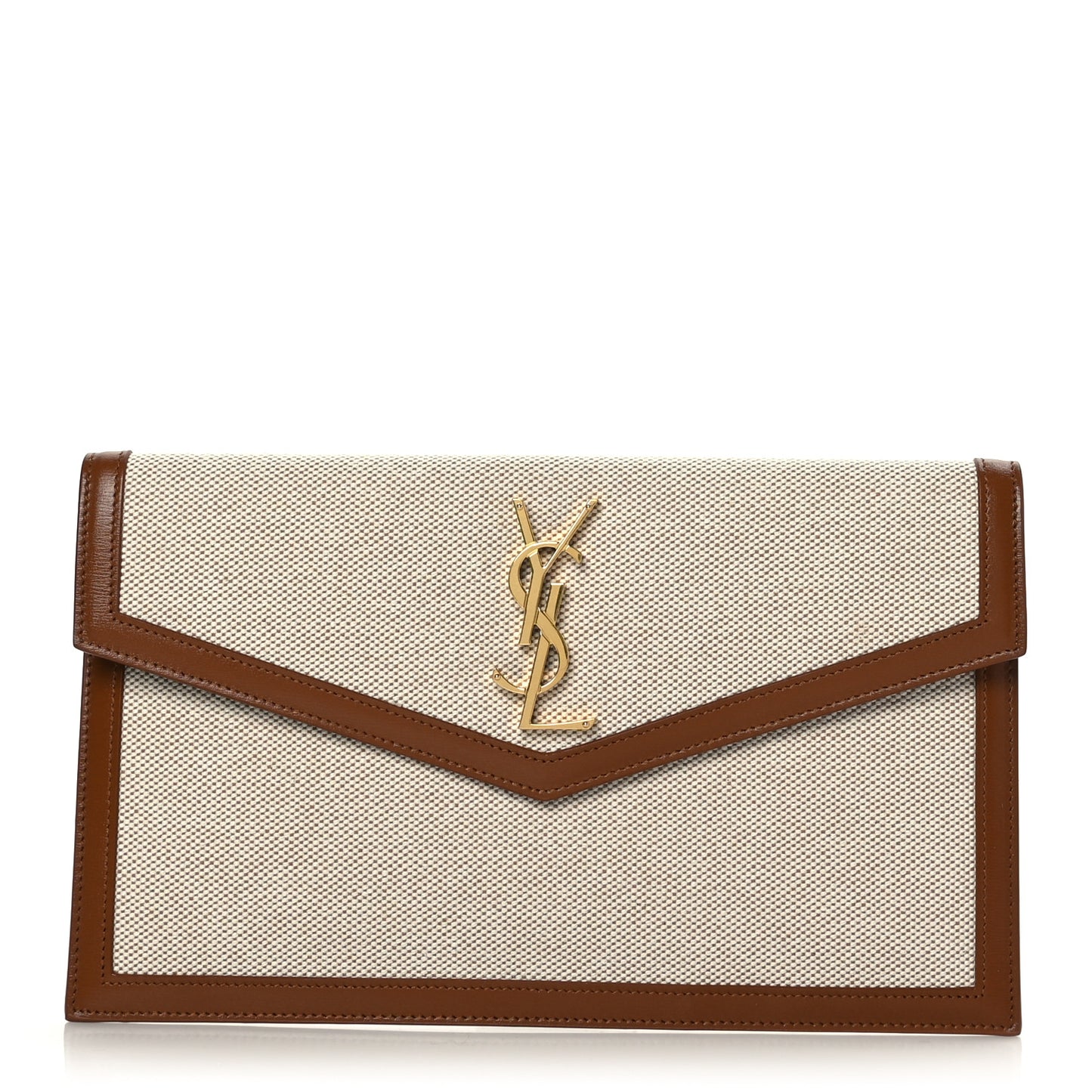 Canvas Uptown Pouch Natural Beige Brick