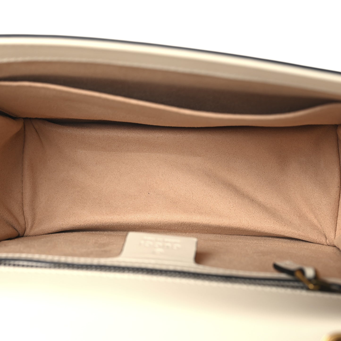 Calfskin Sylvie Web Queen Margaret Shoulder Bag Mystic White Black