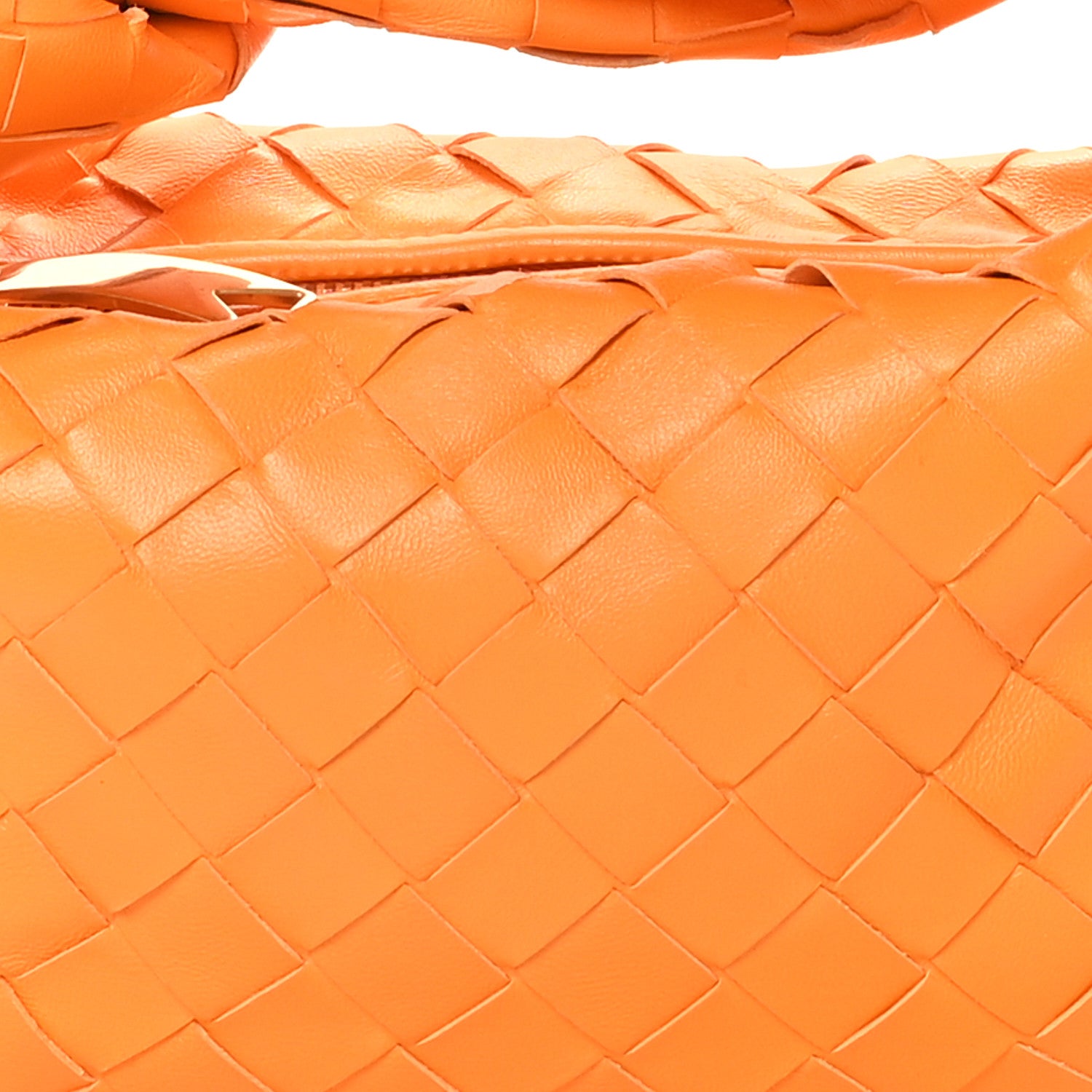 Bottega Veneta Nappa Intrecciato Mini Jodie Tangerine 7 of 9