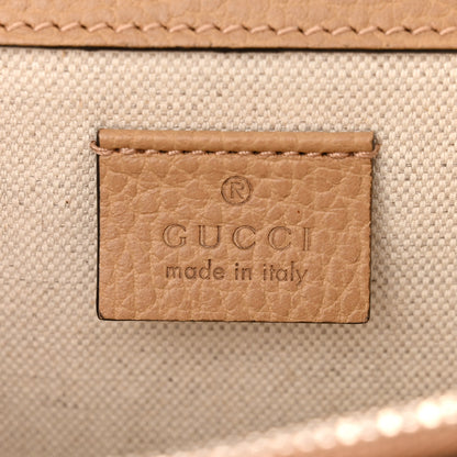 Gucci Dollar Calfskin Crystal Small Dionysus Shoulder Bag Natural Tan Black Diamond 6 of 10