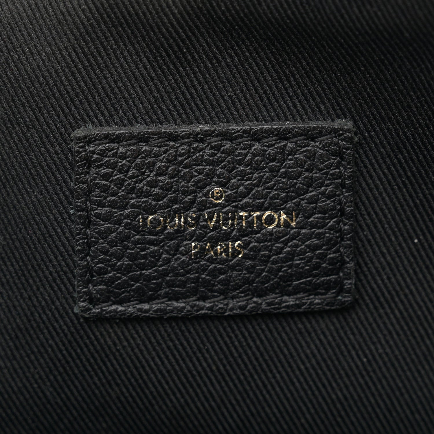 Louis Vuitton Monogram Tournelle PM Black 6 of 11