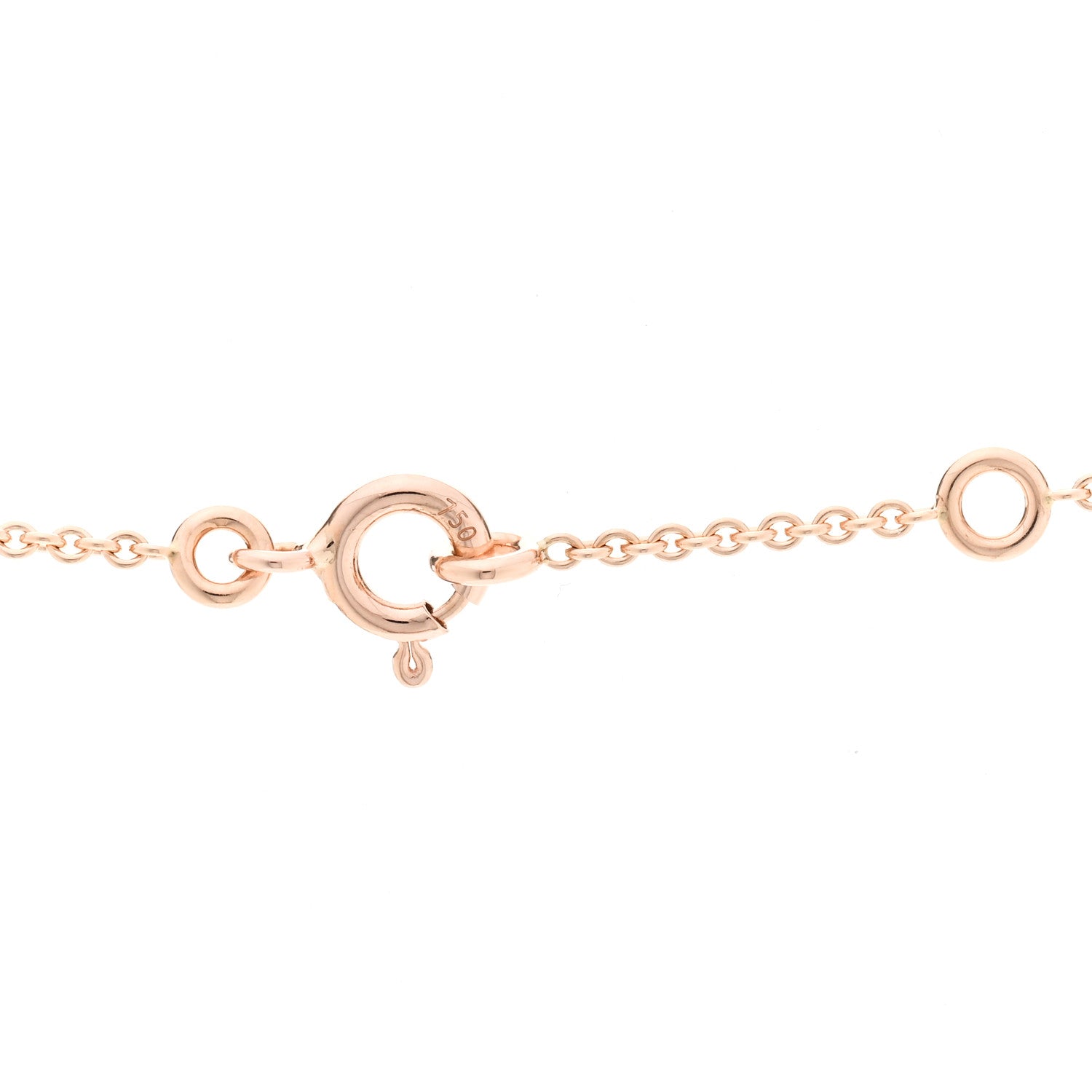 Hermes 18K Rose Gold PM Farandole Pendant Necklace 4 of 5