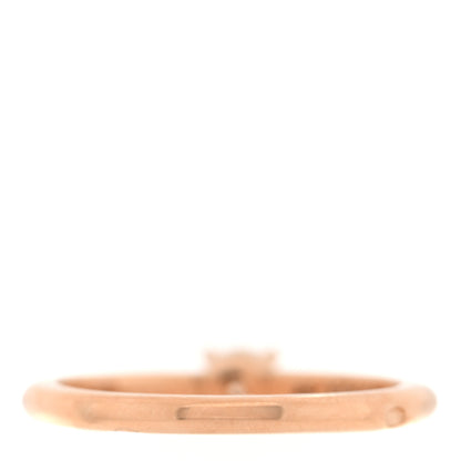 Cartier 18K Pink Gold Diamond .23ct 1895 Solitaire Engagement Ring 49 4.75 3 of 4