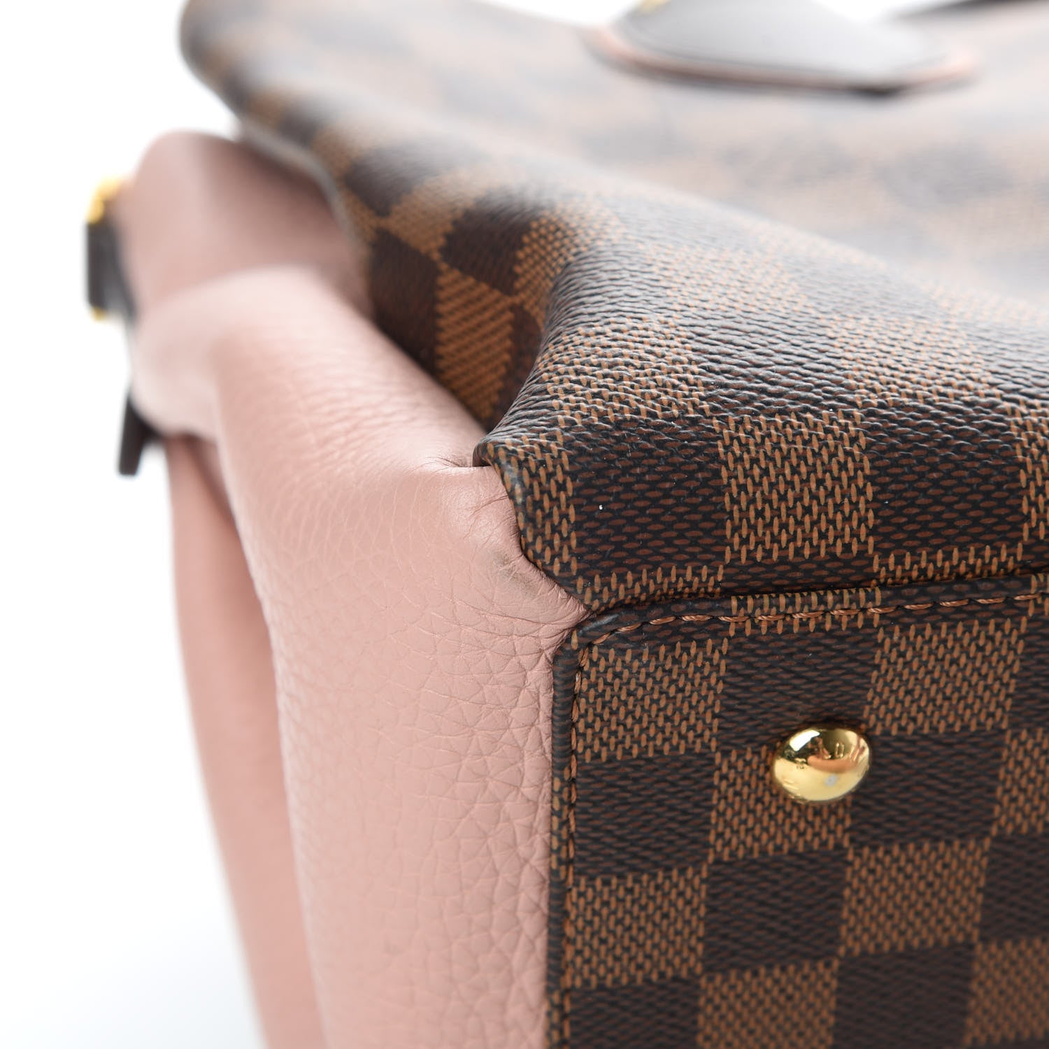 Louis Vuitton Cuir Taurillon Damier Ebene Normandy Magnolia 13 of 13