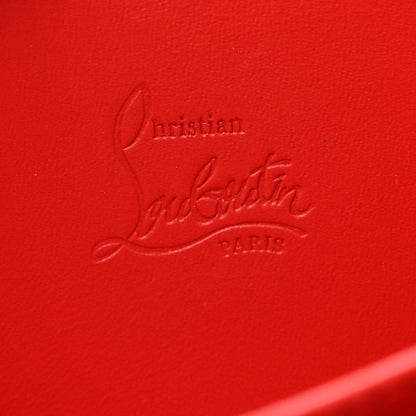 Christian Louboutin Calfskin Loubinthesky Panettone Coin Purse Black 7 of 11