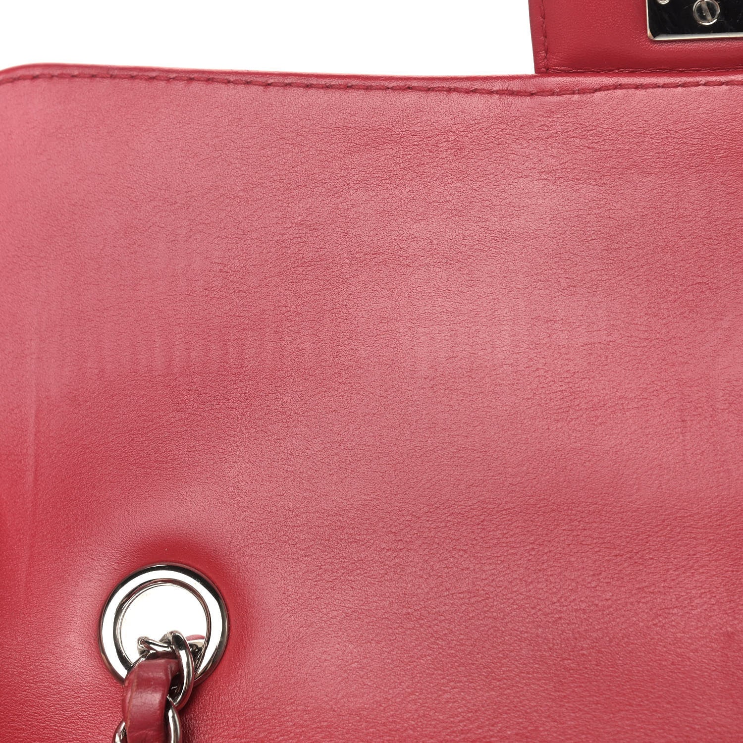 Chanel Alligator Medium Double Flap Red 12 of 13