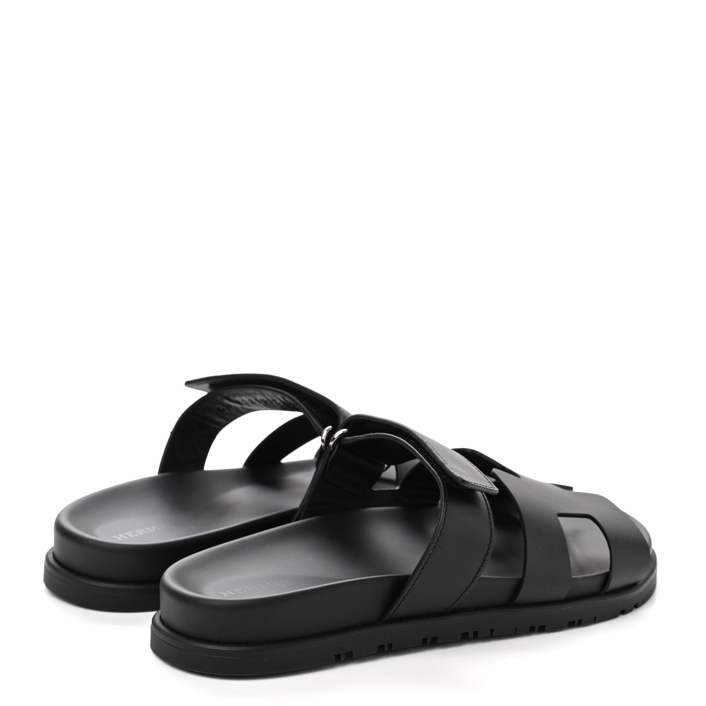 Calfskin Womens Chypre Sandals 39 Black