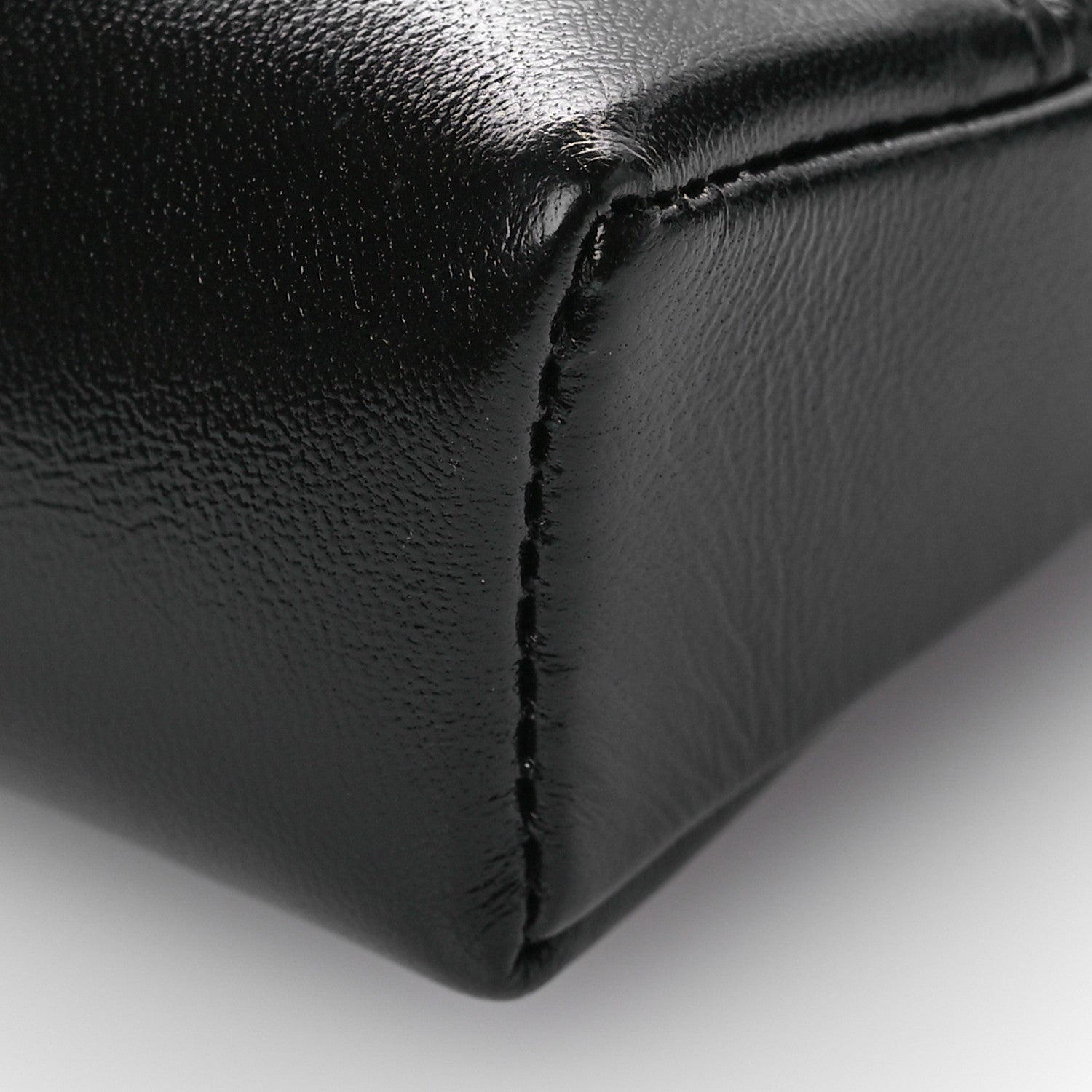 Chanel Shiny Crumpled Calfskin Quilted Nano 31 Shopping Bag Black 10 of 11