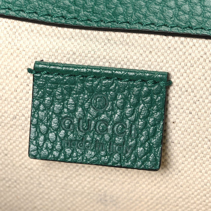 Gucci Pebbled Calfskin Small Dionysus Shoulder Bag Emerald 6 of 10