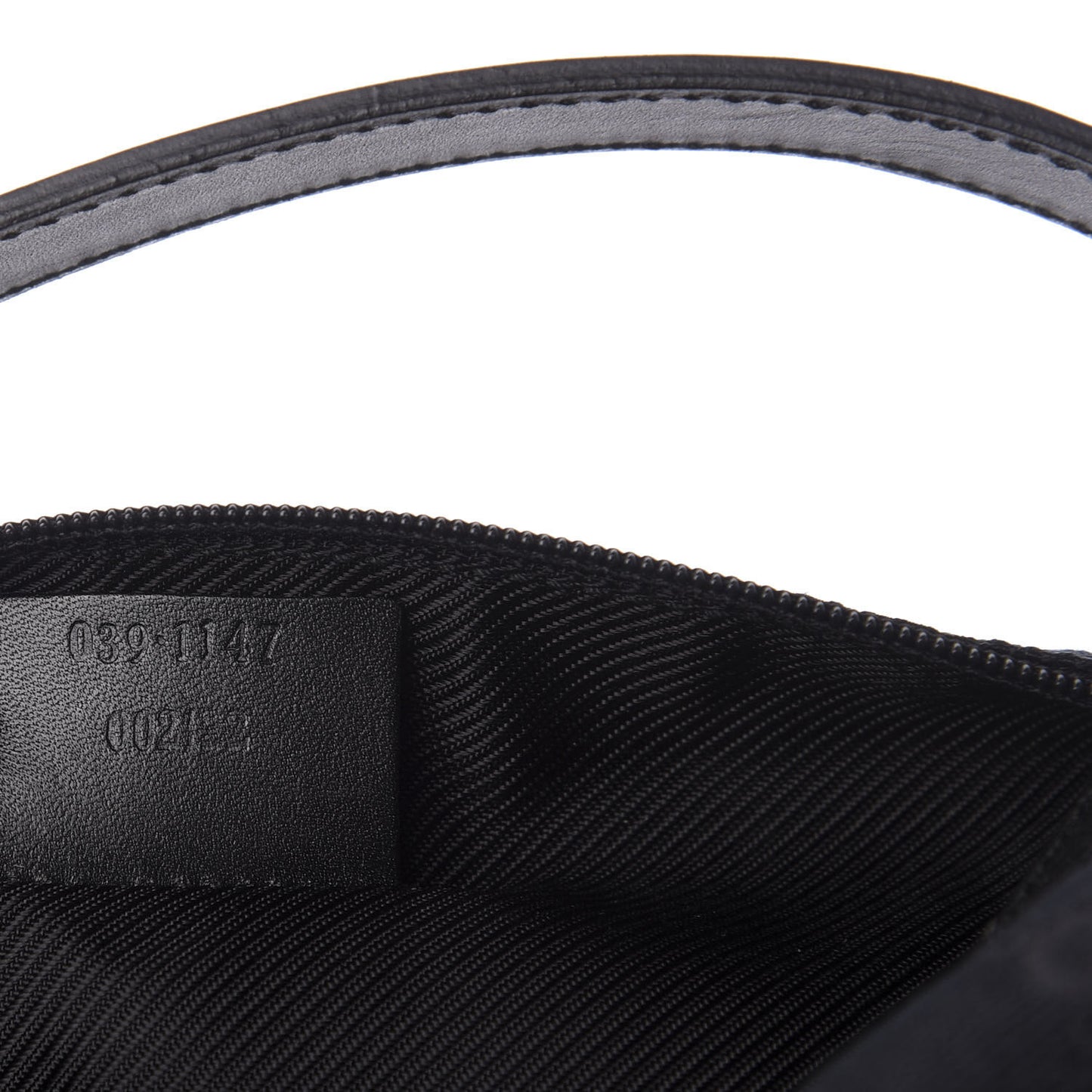 Monogram GG Pochette Shoulder Bag Black