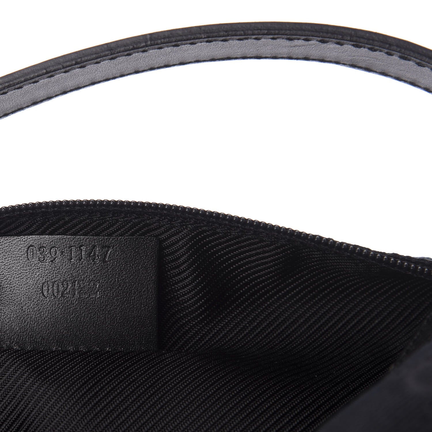 Gucci Monogram GG Pochette Shoulder Bag Black 9 of 9