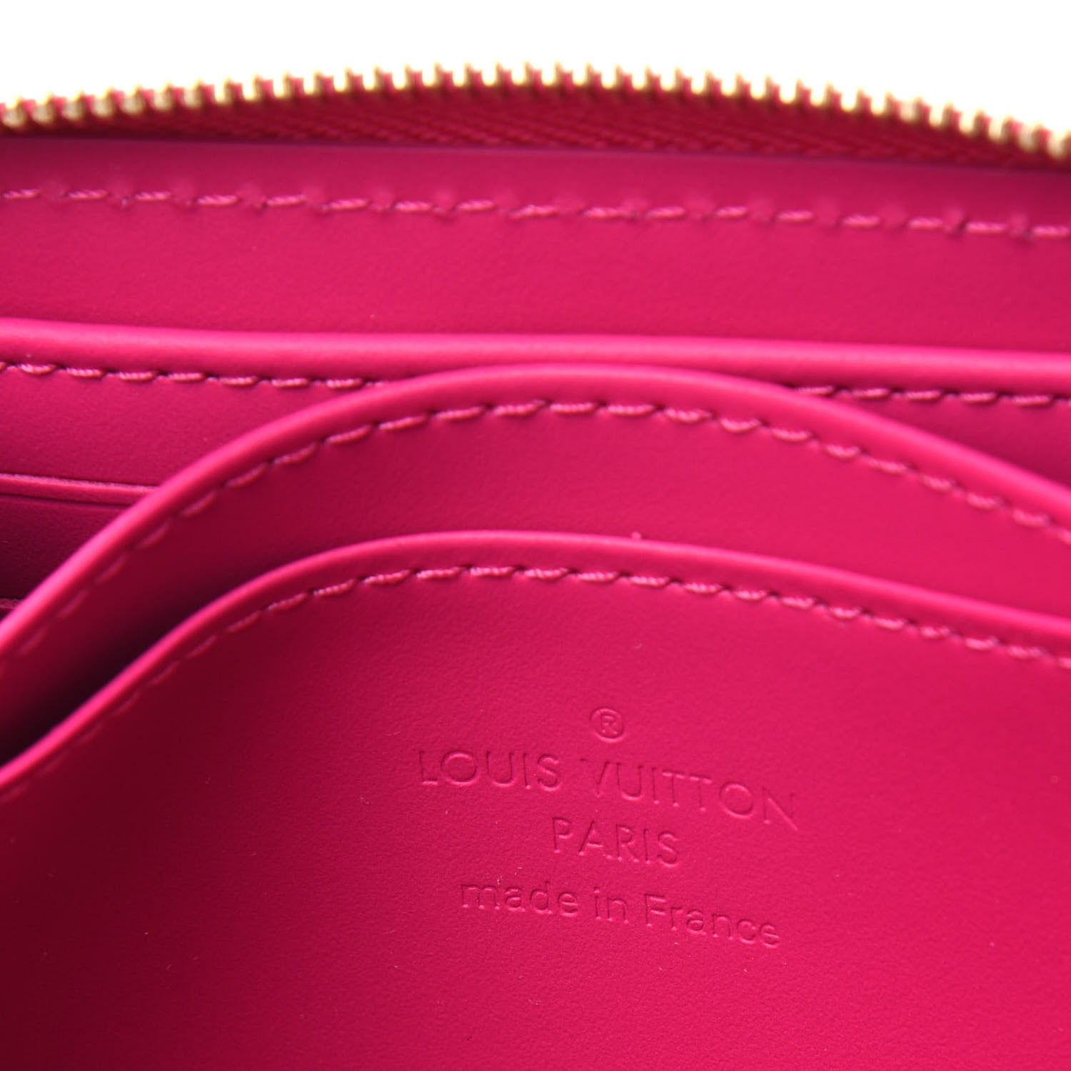 Louis Vuitton Vernis Valentine Zippy Coin Purse Fuchsia 6 of 8