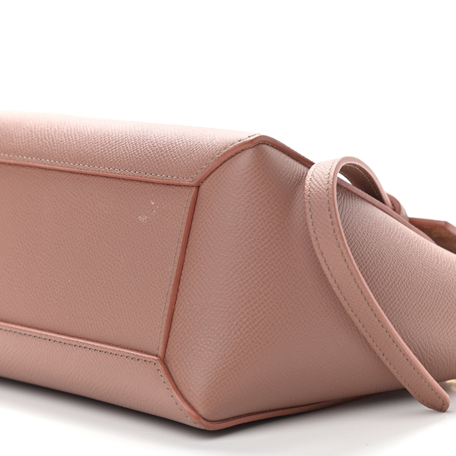 Celine Grained Calfskin Nano Belt Bag Antique Rose 11 of 12