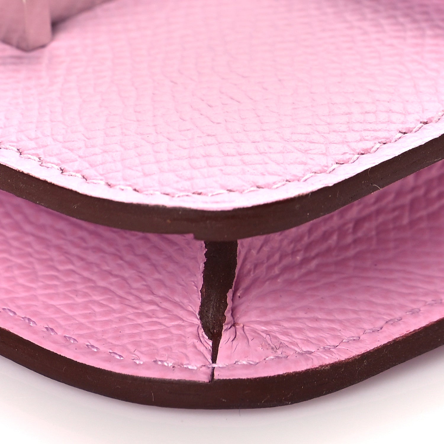 Hermes Epsom Constance Slim Wallet Mauve Sylvestre 9 of 10