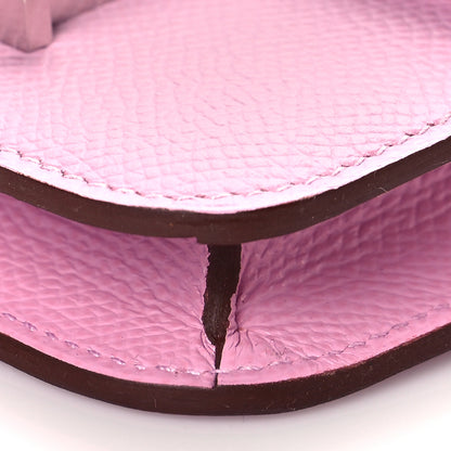 Hermes Epsom Constance Slim Wallet Mauve Sylvestre 9 of 10