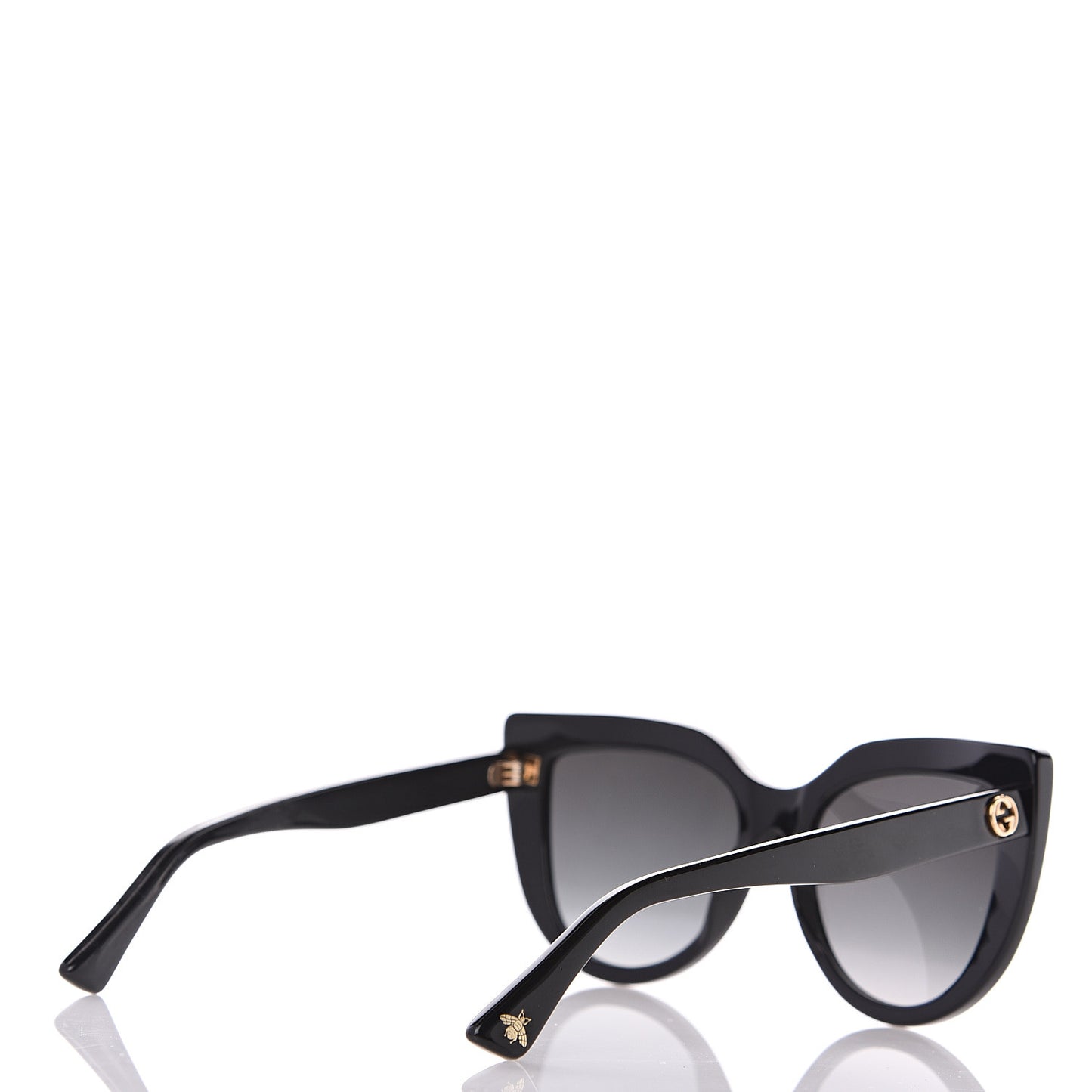 Cat Eye Sunglasses GG0164S Black