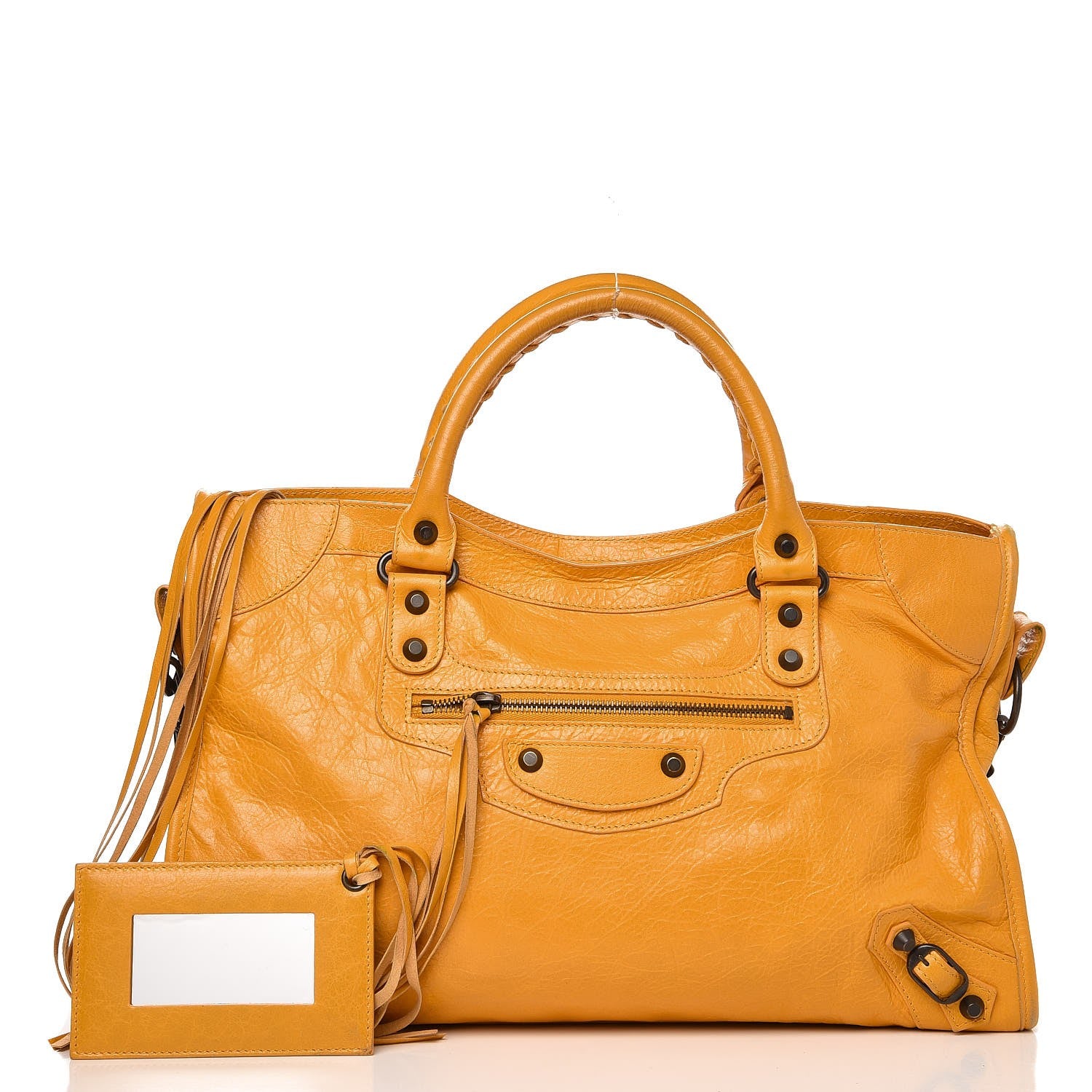Balenciaga Agneau Classic Hardware City Mangue 1 of 13