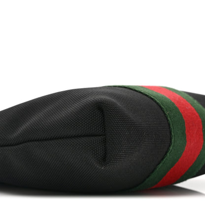 Gucci Canvas Web Messenger Bag Black 10 of 11