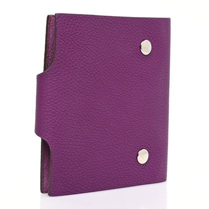 Hermes Togo Ulysse Mini Notebook Cover Anemone 3 of 7