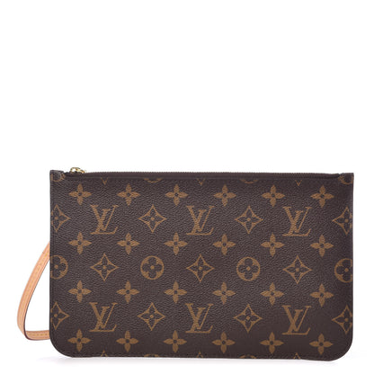 Louis Vuitton Monogram Neverfull MM GM Pochette 1 of 8