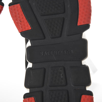Balenciaga Neoprene Knit Womens Speed Sneakers 39 Black Red 6 of 8