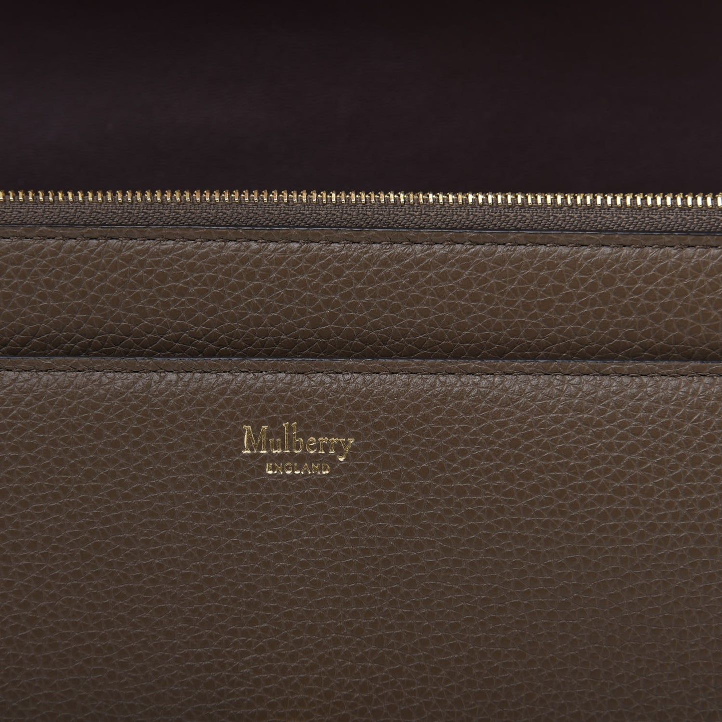 Classic Grain Calfskin Medium Darley Clay