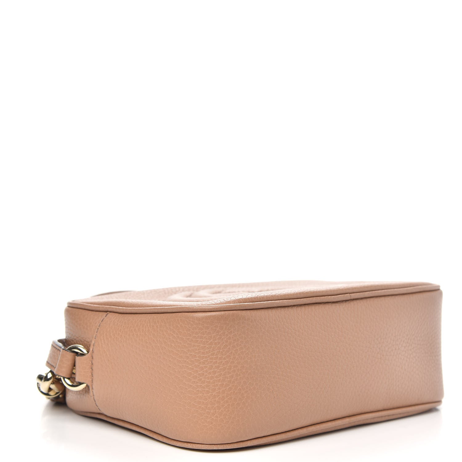 Gucci Pebbled Calfskin Small Soho Disco Bag Camelia 4 of 10