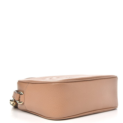 Gucci Pebbled Calfskin Small Soho Disco Bag Camelia 4 of 10