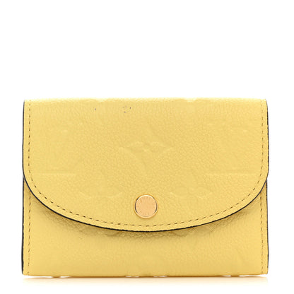 Louis Vuitton Empreinte Rosalie Coin Purse Yellow 1 of 6