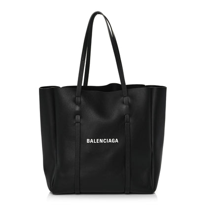Balenciaga Calfskin Small Everyday Tote Black 3 of 10