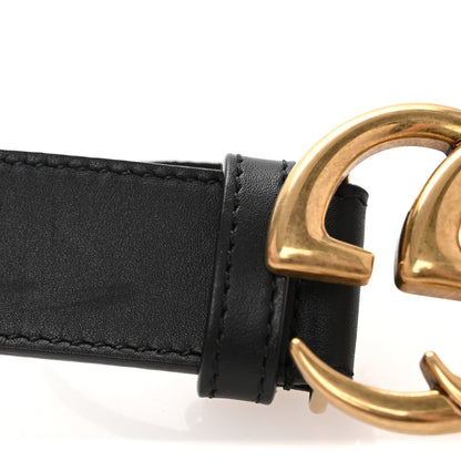 Gucci Calfskin Double G 30mm Belt 75 30 Black 7 of 7