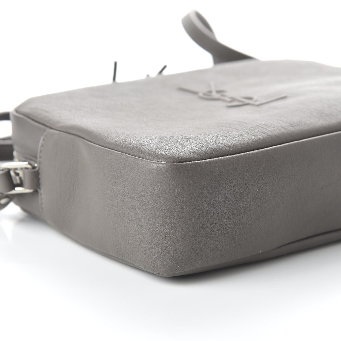 Lambskin Monogram Small Lou Camera Bag Asphalt