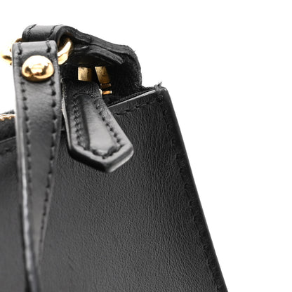 Fendi Vitello Baltico Mini Pouch Crossbody Pouch Black 13 of 13