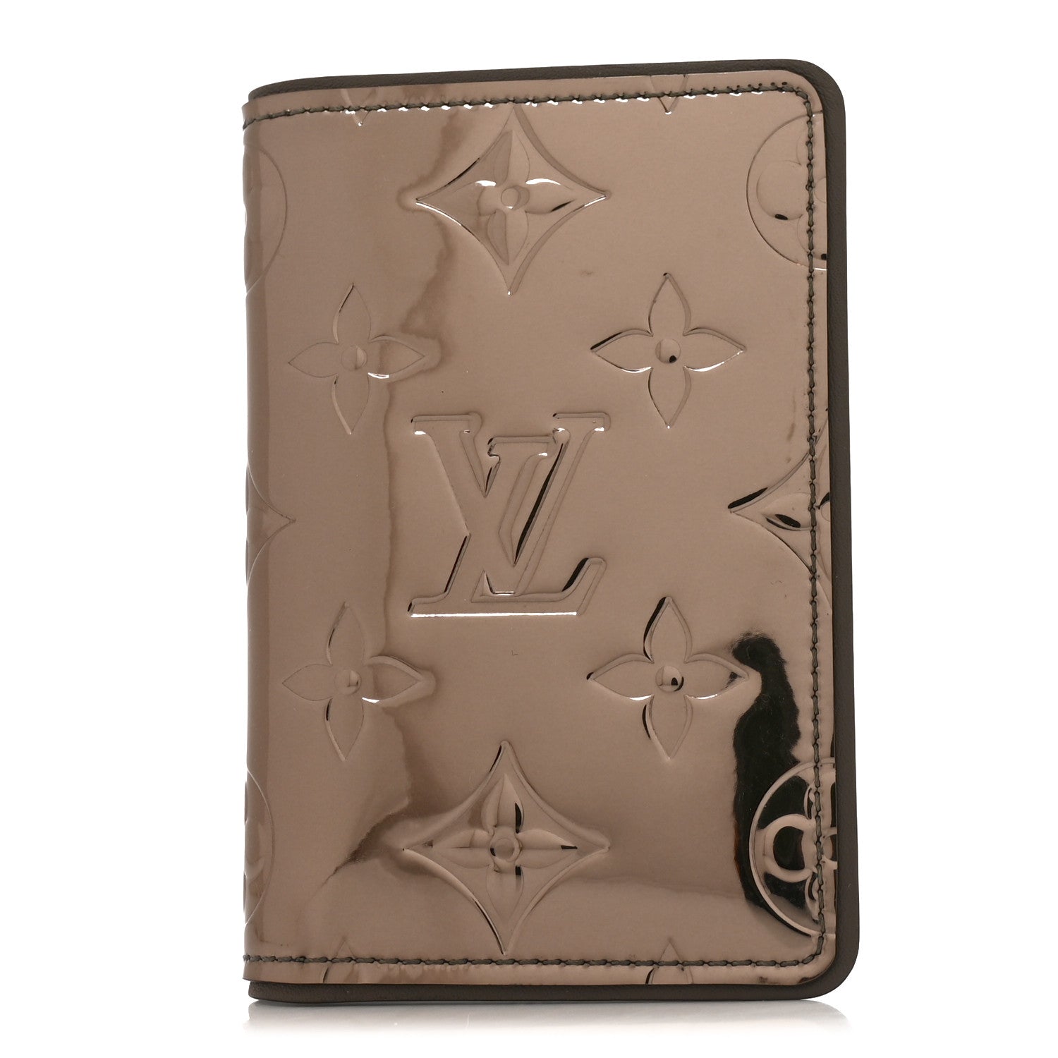Louis Vuitton Mirror Monogram Pocket Organizer Gunmetal 1 of 7