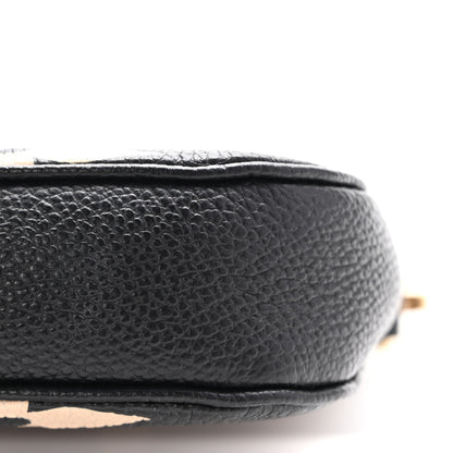 Louis Vuitton Empreinte Monogram Giant Multi Pochette Accessories Mini Pochette Black Beige 10 of 10