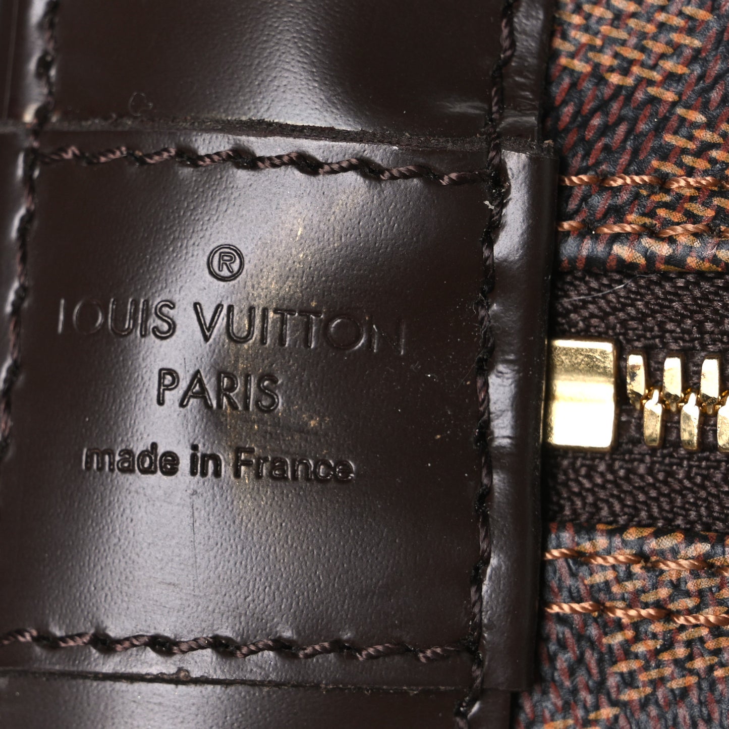 Damier Ebene Alma MM