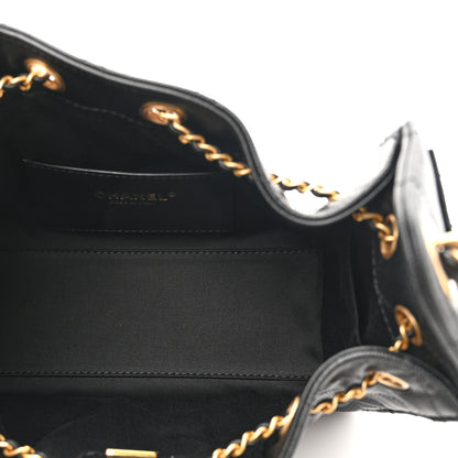 Chanel Caviar Quilted Mini Chanel 25 Handbag Black 5 of 11