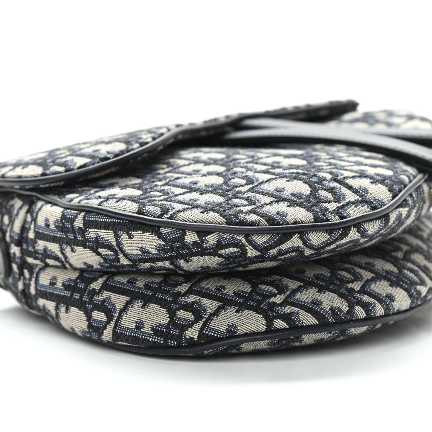 Oblique Saddle Bag Blue
