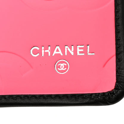 Chanel Calfskin Quilted Cambon Tri-Fold Wallet Black 6 of 8